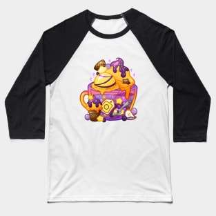 Pride Flag Teacup -  Sundae Intersex Baseball T-Shirt